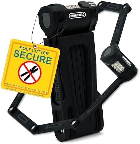 Bolt Cutter Proof Combination Folding Lock