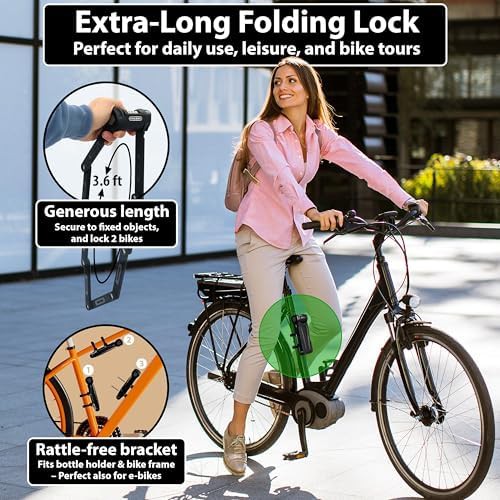 Bolt Cutter Proof Combination Folding Lock — photo 3