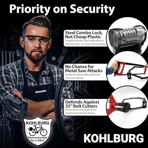 Bolt Cutter Proof Combination Folding Lock — photo 4