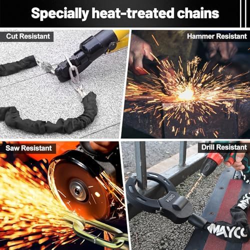 Imaycc heavy duty e bike chain lock — photo 5