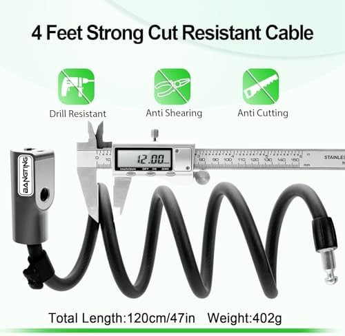 Keyed scooter cable lock for kids — photo 3