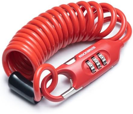 Long six foot combination cable lock
