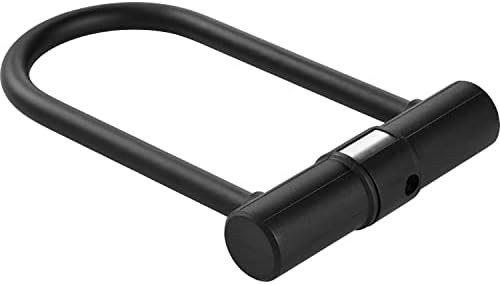 Keyed hardened steel u-lock and cable set — photo 3
