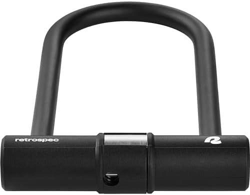 Keyed hardened steel u-lock and cable set — photo 4