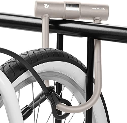 Mountain bike u-lock and security cable combo — photo 5