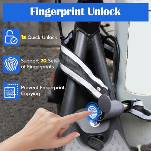 Heavy Duty Biometric Security Chain Lock — photo 3