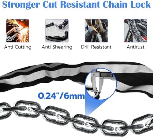 Heavy Duty Biometric Security Chain Lock — photo 5