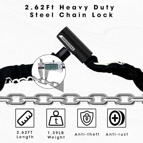 Heavy duty alloy steel chain with canvas cover — photo 3