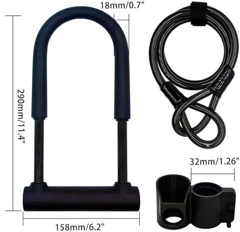 Keyed heavy duty 16mm u-lock — photo 3