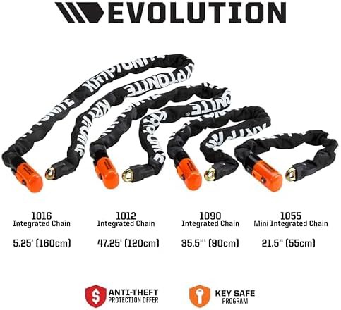 Evolution 1012 four foot steel chain lock — photo 3