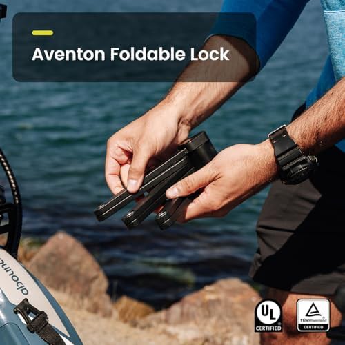 Hardened steel folding dirt bike lock — photo 5