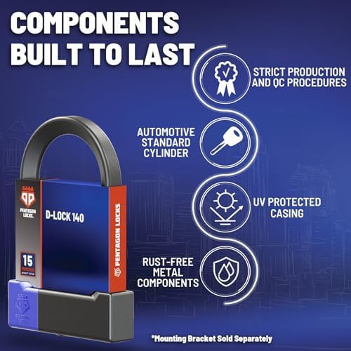 Gold rated portable high security u-lock — photo 3
