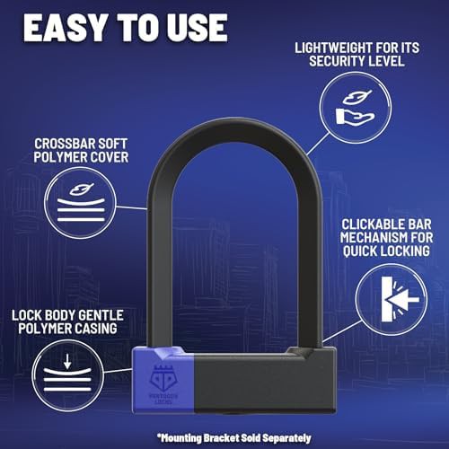 Gold rated portable high security u-lock — photo 4
