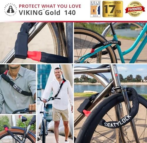 Viking Sold Secure Magnetic Patented Robust Bike Chain Lock — photo 5