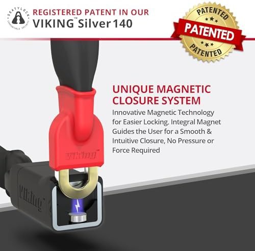 Viking Sold Secure Magnetic Patented Robust Chain Lock Keyed — photo 3