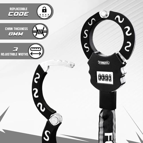 Heavy duty chain padlock for electric scooters — photo 4