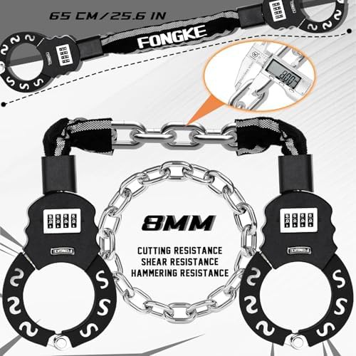Heavy duty chain padlock for electric scooters — photo 5