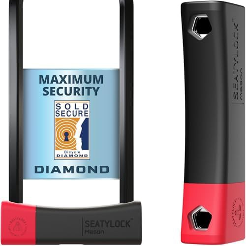 Mason Sold Secure Diamond Heavy Duty Bike U Lock 11.8 Inch