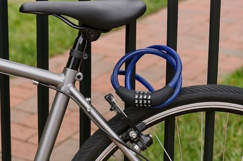 Four pack blue resettable cable locks — photo 4