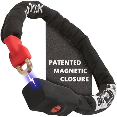 Viking Sold Secure Magnetic Patented Robust Chain Lock Motorcycle
