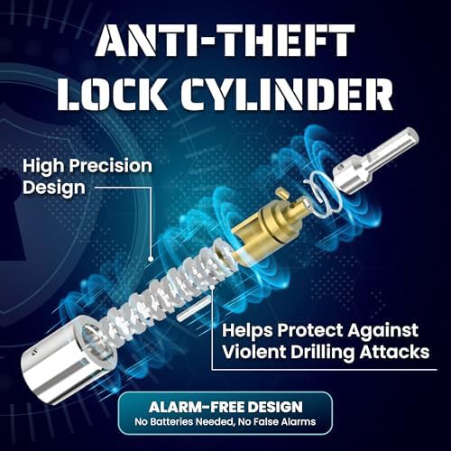 Stainless steel disc brake lock with cable — photo 4