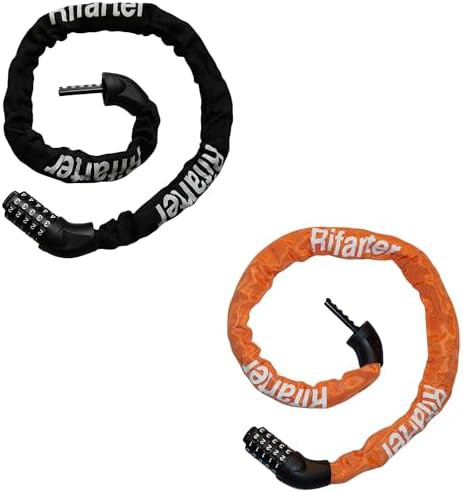 Double pack of 5-digit combination chain locks
