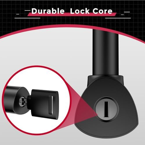 Waterproof security U-lock with mounting bracket — photo 3