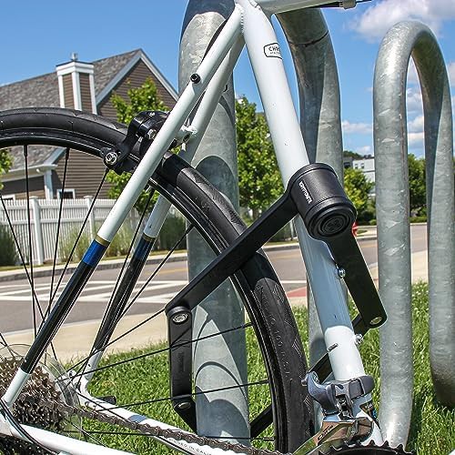 Folding bike lock with u lock — photo 4