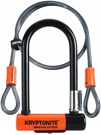 Folding bike lock with u lock — photo 5
