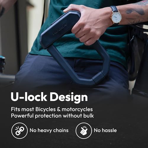 Wide Shackle Anti-Angle Grinder Motorcycle Lock — photo 4
