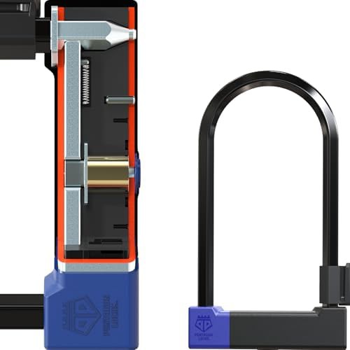 Diamond rated large security u-lock