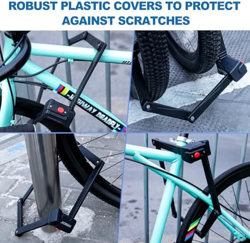 Compact folding bike lock with 95cm reach — photo 4