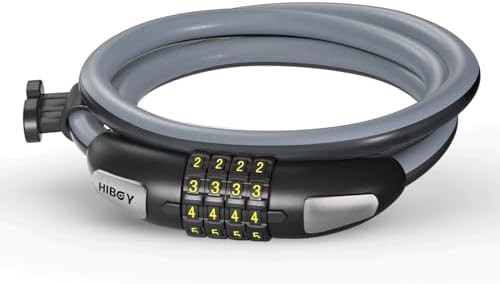 Heavy duty 3.3ft combination cable lock