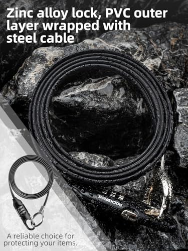 Preset combination cable lock five feet long — photo 3