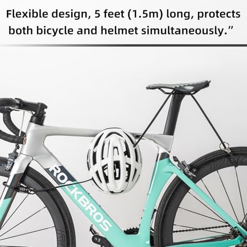 Preset combination cable lock five feet long — photo 4