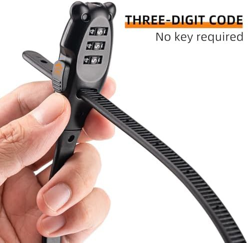 Retractable cable lock fifty nine inch — photo 3