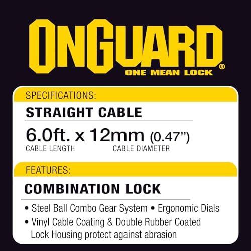 Flexible twisted steel cable with four digit code — photo 5