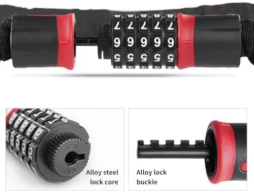 Heavy duty combination chain lock sixty cm — photo 3