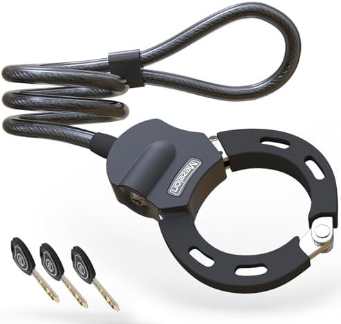 Thick high security cable lock