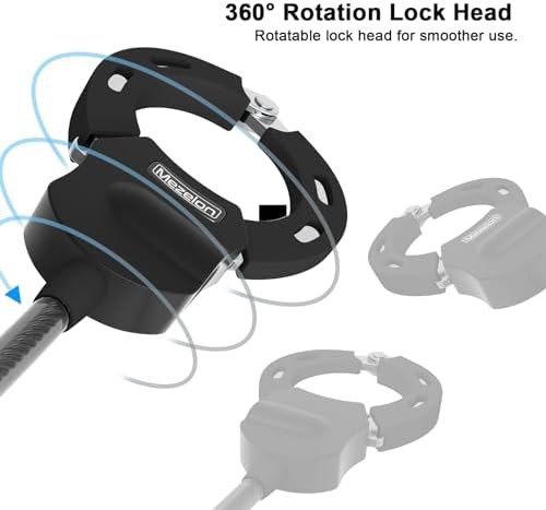Thick high security cable lock — photo 3