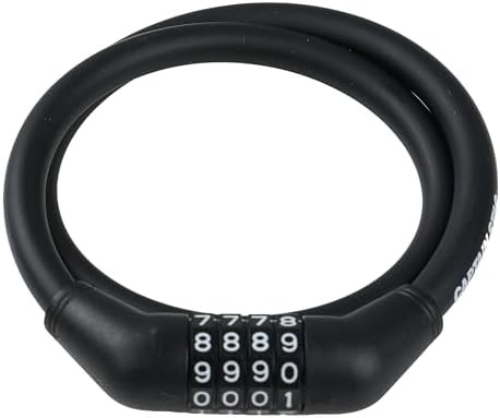 Matte Black Four Digit Dial Lock — photo 4