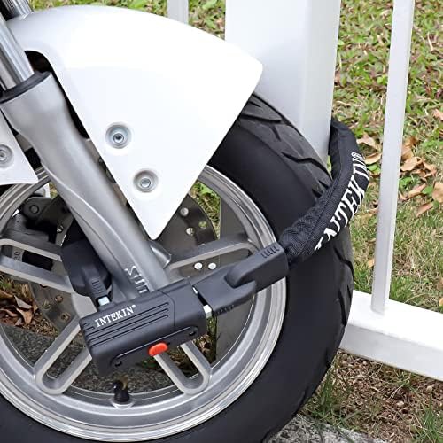 Heavy duty u-lock and three foot chain combo — photo 5