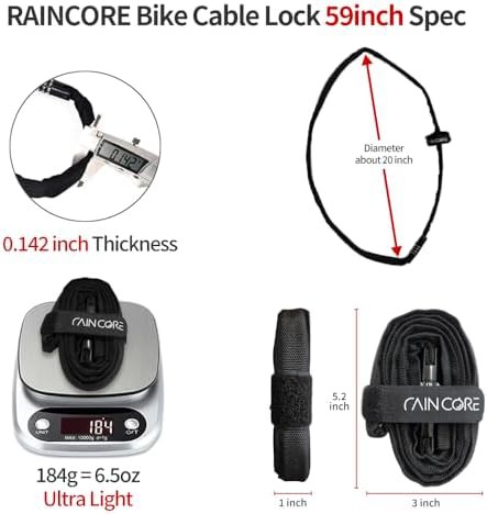 Fiber Reinforced Fifty Nine Inch Cable Lock — photo 3