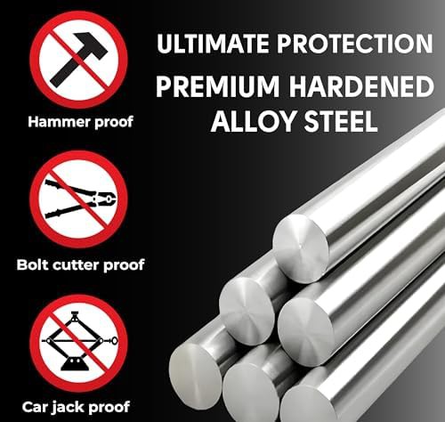 Foldable combination hardened steel lock — photo 2