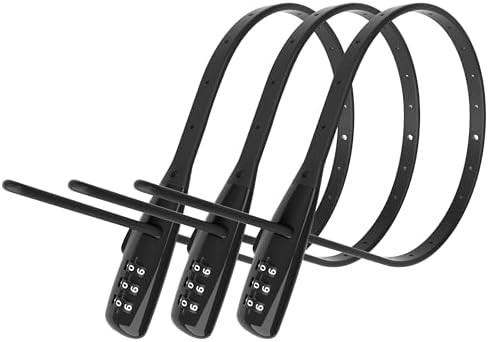 Adjustable Zip Tie Cable Lock Three Pack