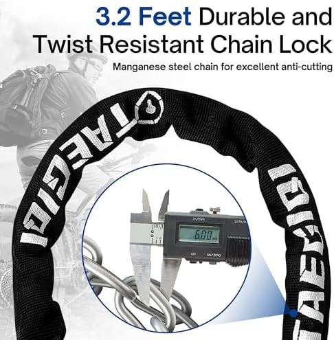 Five digit combination heavy duty chain — photo 3