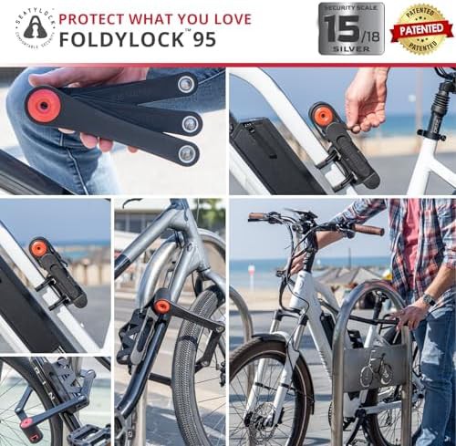 Seatylock high security folding waterproof bike lock 37.4 in — photo 4