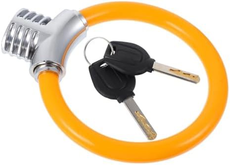 Mini high security keyed bicycle frame lock