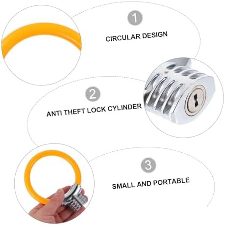 Mini high security keyed bicycle frame lock — photo 4