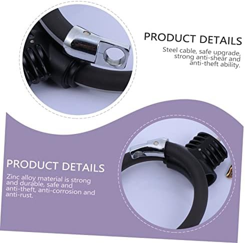 Portable anti-theft cable lock for outdoor sports — photo 5